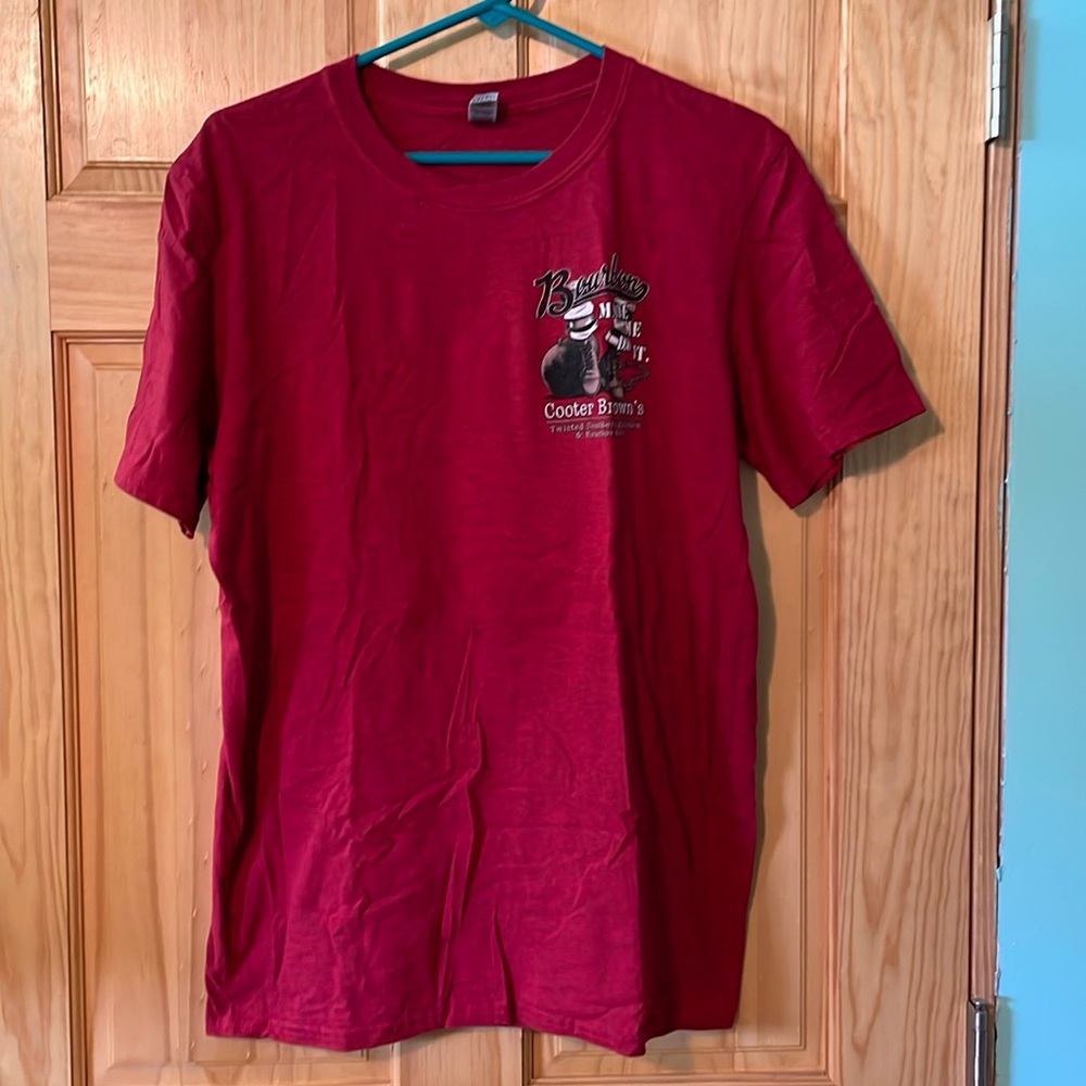 Cooter Brown’s t-shirt.